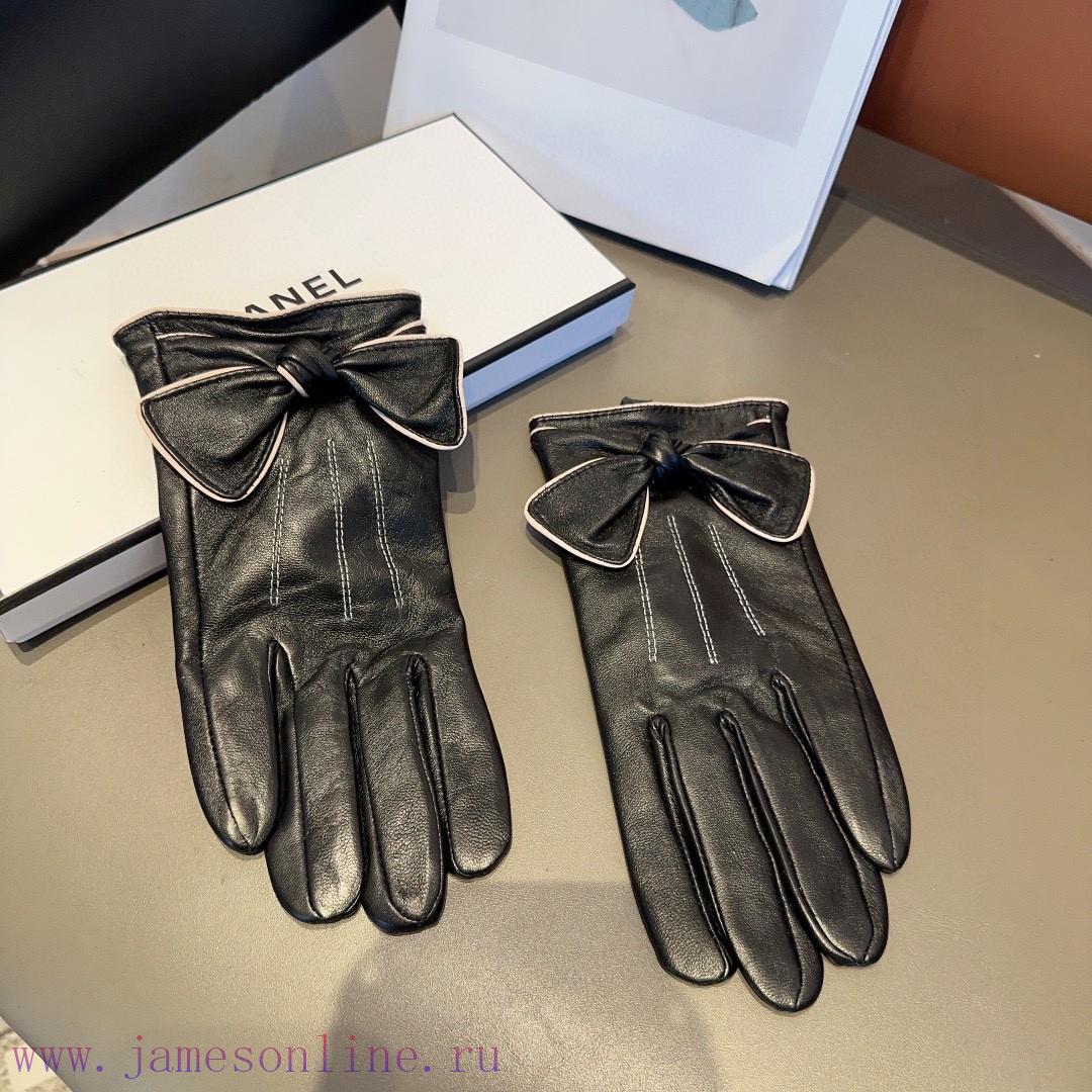 Chanel official website synchronizes with women's new high-end sheepskin gloves. The goddessxtvhclnz - Image 5