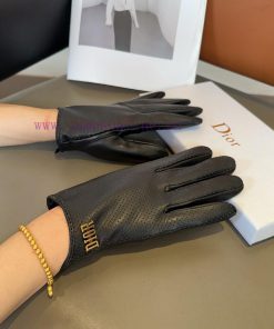 Dior sheepskin gloves, fashionable gloves, warm interior for autumn and winter, classic and dj5jbl9u