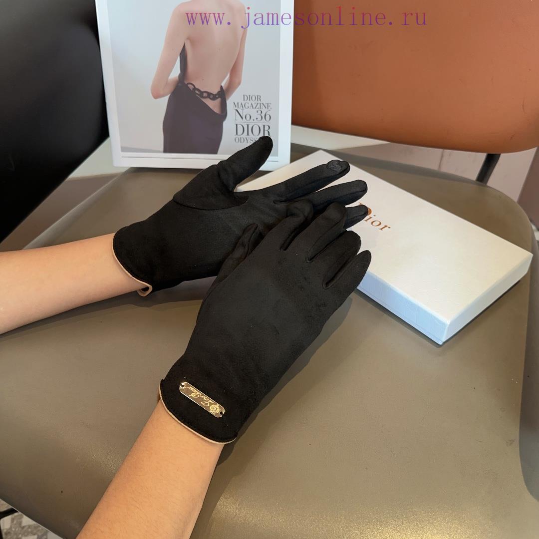 Loro Piana Women's Gloves, Fashionable Gloves, Classic and Simple, Super Comfortable, Soft apqp8qrwx