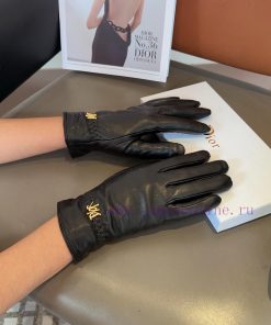 Dior gloves, fashionable gloves, warm autumn and winter with velvet lining, classic and simpj7kx4qrd