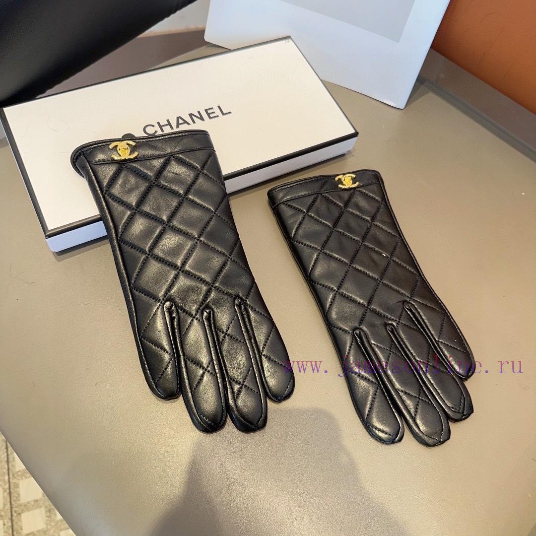 Chanel Double C official website synchronizes women's new high-end sheepskin gloves. Goddessayv7cx56 - Image 5