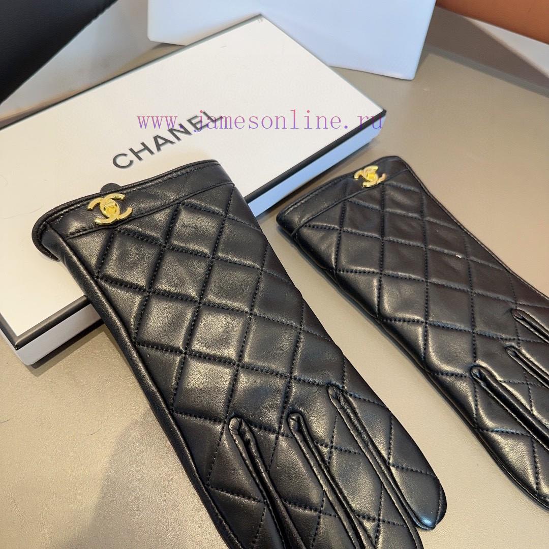Chanel Double C official website synchronizes women's new high-end sheepskin gloves. Goddessayv7cx56 - Image 7