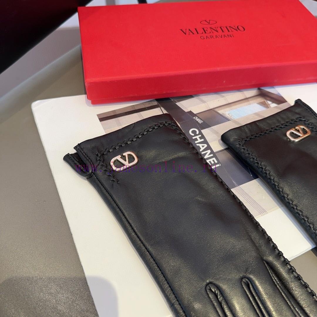Valentino Sheepskin Gloves, Fashionable Gloves, Warm Interior for Autumn and Winter, Classicfhiu3zay - Image 8