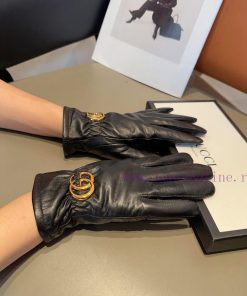 Gucci sheepskin gloves, fashionable gloves, warm interior for autumn and winter, classic and9k4cirkf