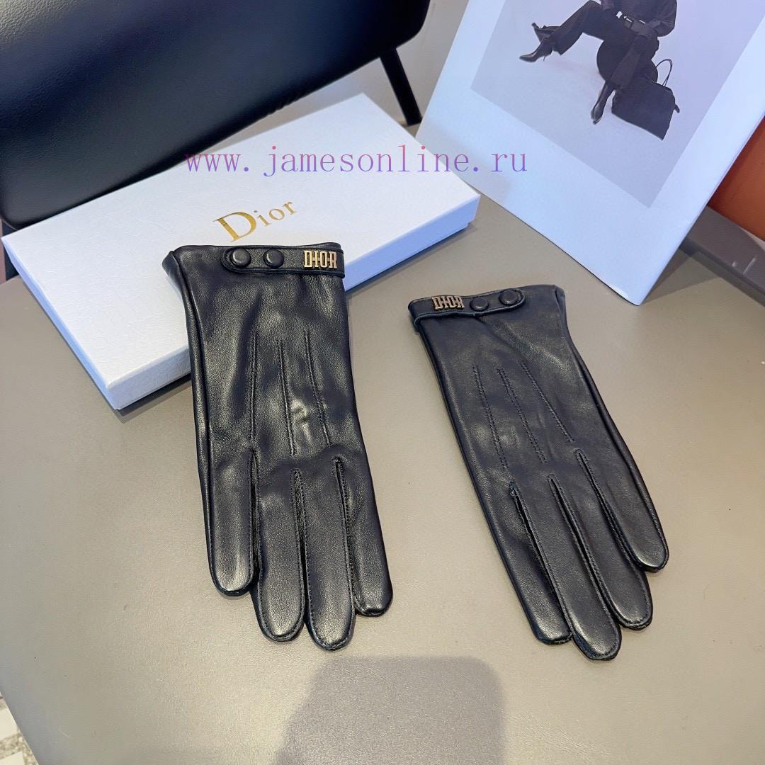 Dior Women's Sheepskin Gloves, Fashionable Gloves, Warm in Autumn and Winter with Velvet Inn8xjtk0hy - Image 5