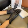 Dior Women's New Sheepskin Gloves, Fashionable Gloves, Warm in Autumn and Winter with Velvetz4oofm8g