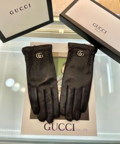 The new Gucci women's high-end sheepskin gloves are the first choice for goddesses and shoul08cwcyqn