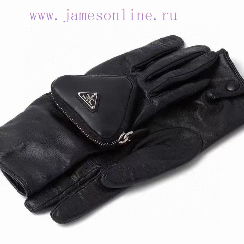 Prada's new autumn and winter mini triangle bag sheepskin gloves have arrived, not only wind8qmsr7wz - Image 2