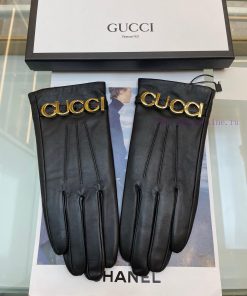Gucci's new top women's high-end gloves in Europe are 100% made of imported sheepskin leathe8tkfruq2