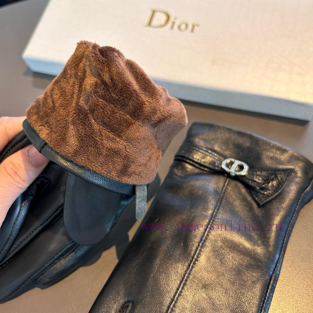BatchNew Release Touchscreen Gloves Dior Official Website Synchronized Women's New High end 4a4fdnl3 - Image 8