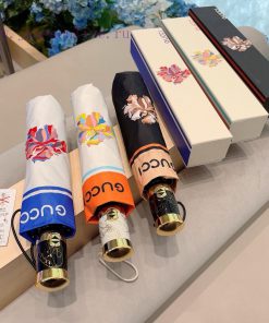GUCCIGucci Triple Fold Automatic Folding Sunny Umbrella, Sunny Sunshade, Rainy Sunshade, OEM9aqpdr7m