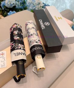 Chanel 2024 New Chanel Triple Fold Automatic Folding Umbrella Classic Hot Sale Selected Taiw3fdksc57