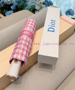 DIOR Dior Triple Fold Automatic Folding Umbrella Fashion OEM Quality Exquisite Details Visibuo0z17wg
