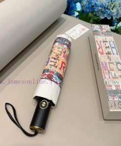 Herm è s 2024 new premium H home triple fold automatic umbrella presents its exquisite craftvxs32xag