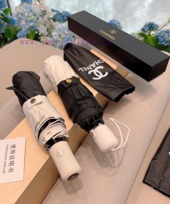 Chanel Triple Fold Automatic Folding Umbrella Classic Returns to Exquisite Craftsmanship, Stons83oqo