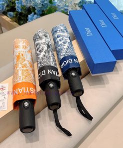 DIOR's new three fold automatic folding umbrella, fashionable OEM quality, exquisite details9j9dwc3p