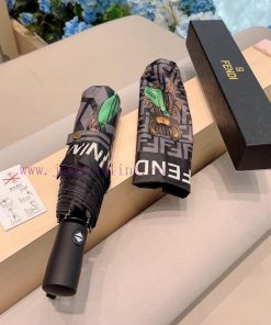 FENDI printed three fold automatic folding umbrella, the latest hot item of the year, OEM gri7tpo1yz