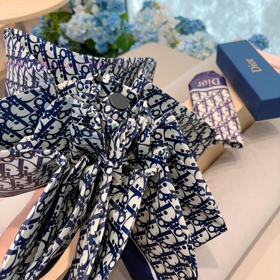 DIOR's millennium old flower five fold hand folding umbrella with ultra light pocket of onlyuxxmcfrf - Image 6