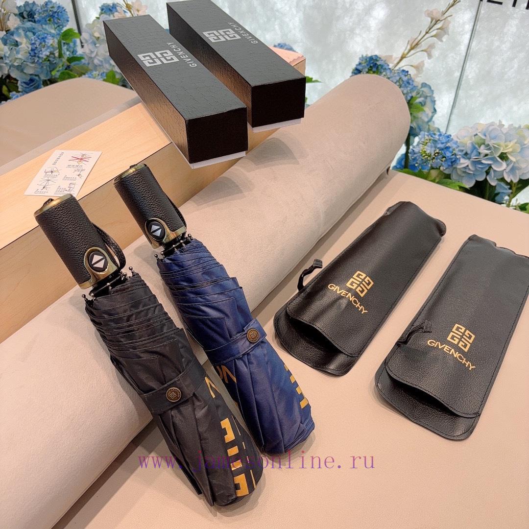 GIVENCHY three fold automatic folding umbrella with gift box, imported UV resistant umbrellaxd2hn0qa - Image 7