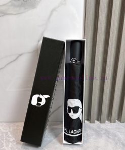 CHANEL Chanel Galeries Lafayette 2024 Summer New Fully Automatic Folding UmbrellaBlack coatiykdy9w76