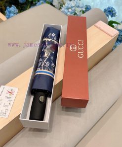 GUCCIGucci Eight Birds Picture Three Fold Automatic Folding Sunny Umbrella Sunny Sun Sunshadt10ppo06