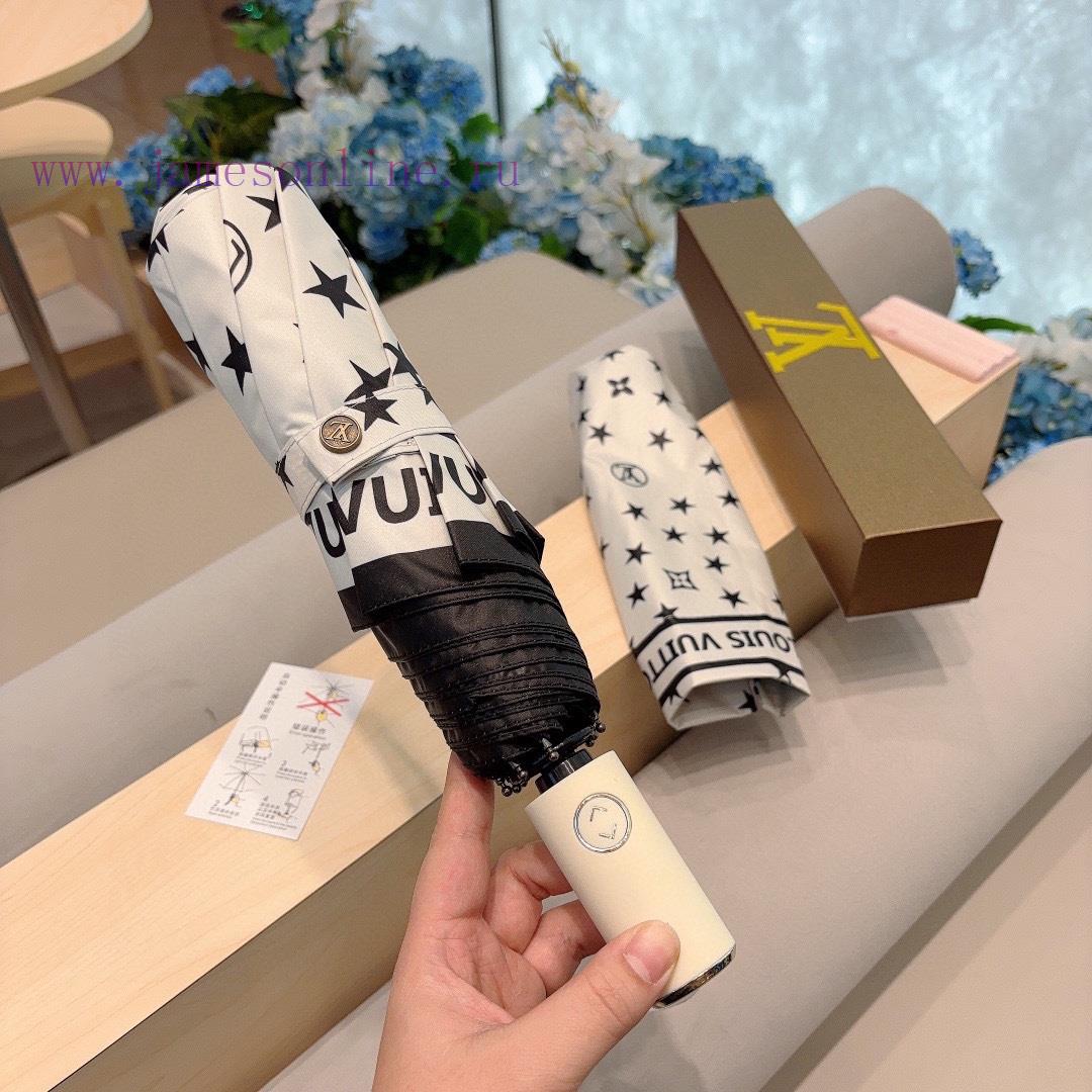 LOUIS VUITTON 2024 new star triple fold automatic folding umbrella with new coating technolog9d8uch6 - Image 4