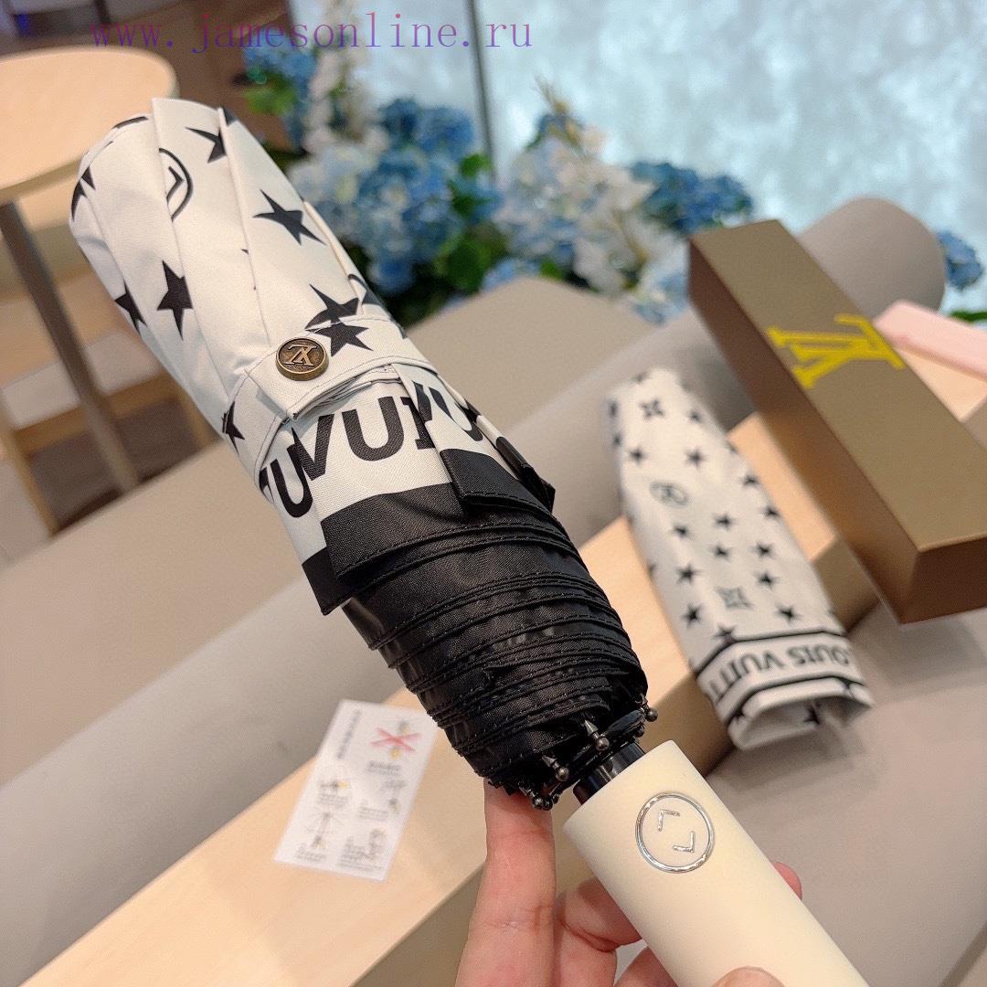 LOUIS VUITTON 2024 new star triple fold automatic folding umbrella with new coating technolog9d8uch6 - Image 5