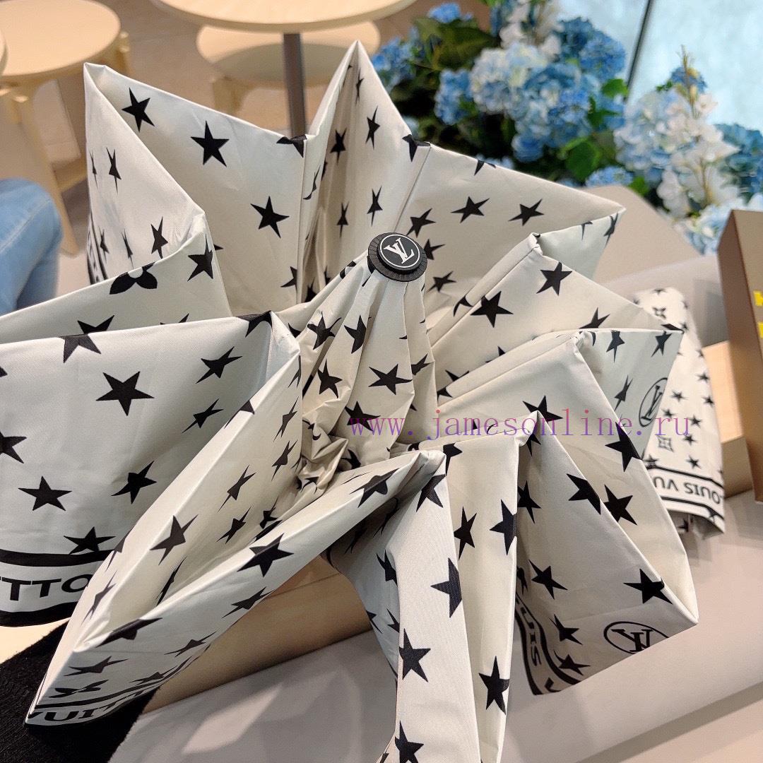 LOUIS VUITTON 2024 new star triple fold automatic folding umbrella with new coating technolog9d8uch6 - Image 6