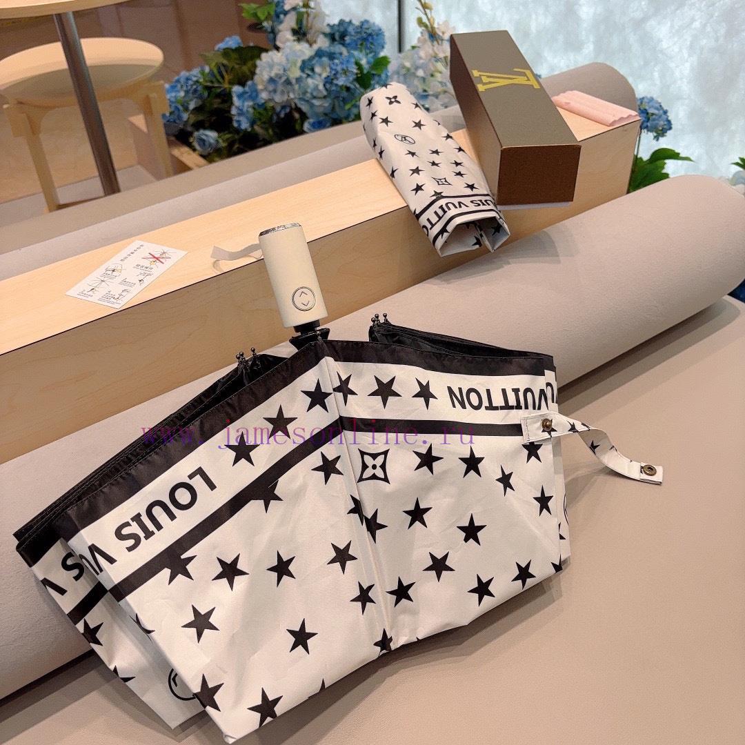 LOUIS VUITTON 2024 new star triple fold automatic folding umbrella with new coating technolog9d8uch6 - Image 8