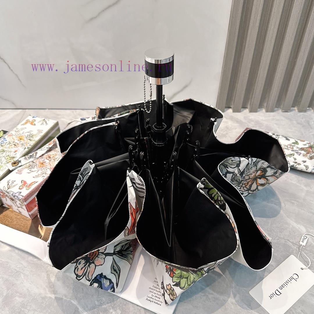 DIOR 2024 New 50% Folding Umbrella Fashion OEM Quality Exquisite Details Visible Quality Bret74ygmnu - Image 5