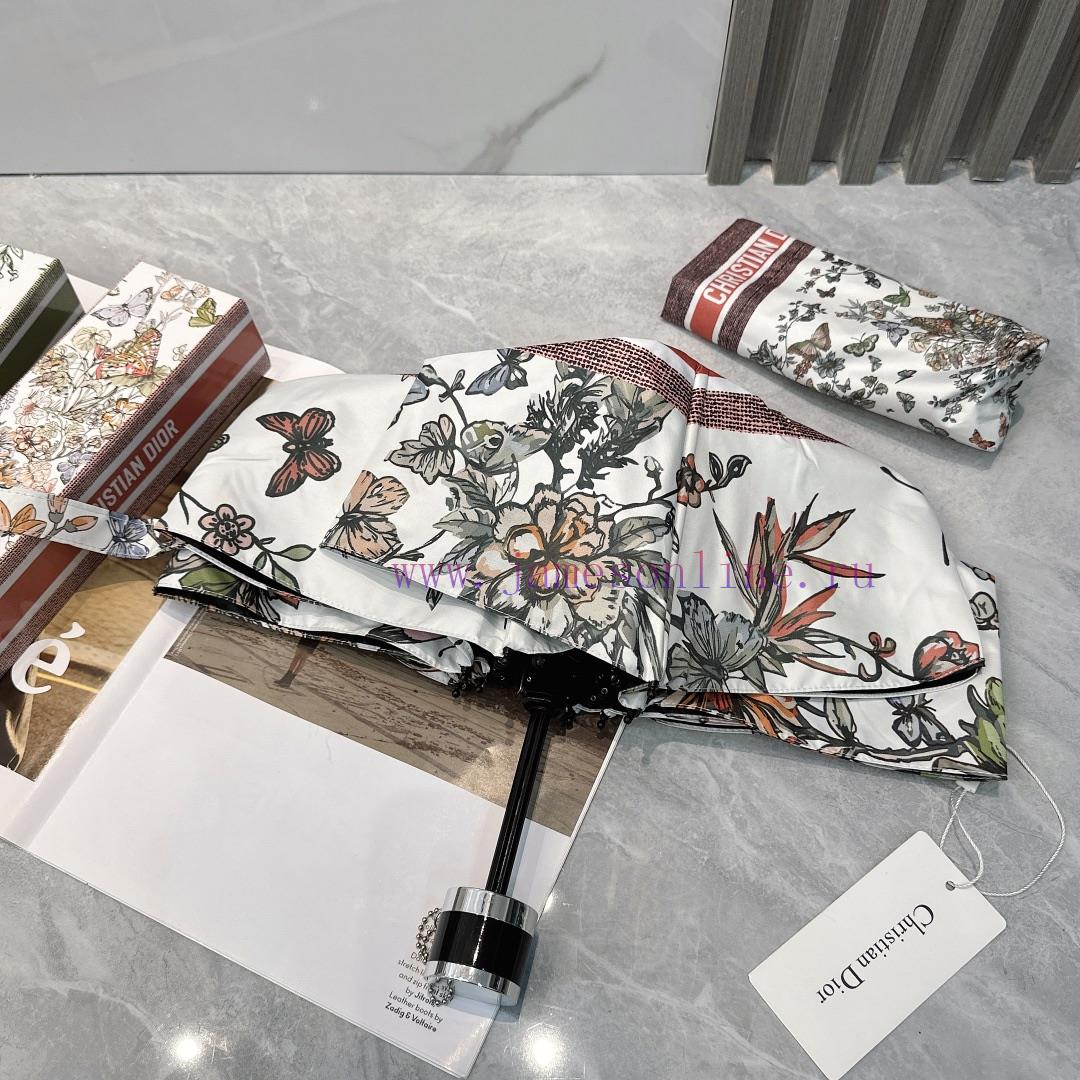DIOR 2024 New 50% Folding Umbrella Fashion OEM Quality Exquisite Details Visible Quality Bret74ygmnu - Image 6