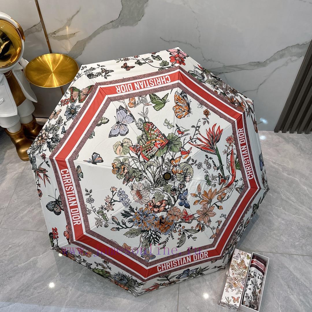 DIOR 2024 New 50% Folding Umbrella Fashion OEM Quality Exquisite Details Visible Quality Bret74ygmnu - Image 9