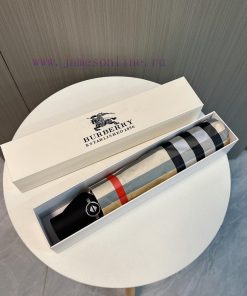 Burberry 2024 Summer New Fully Automatic Folding UmbrellaBlack coating sunscreen effectivelys6kqcwig