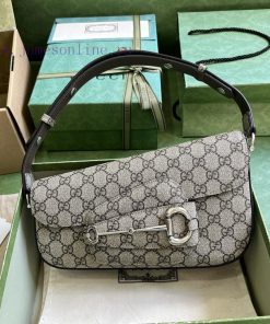 Gucci The Gucci Horsebit 1955 Series Small Shoulder Backpack brand is revitalizing its colle hij7eyu8