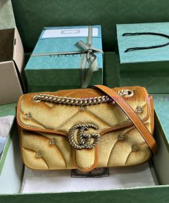 Gucci GG Marmont Series Medium Shoulder Backpack This GG Marmont Series Medium Shoulder Back 9k9l7nx6