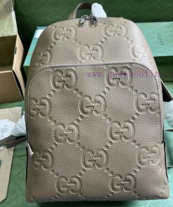 Gucci The large Super Double G backpack gray Super Double G design continues its charm in th ur9zn7cc
