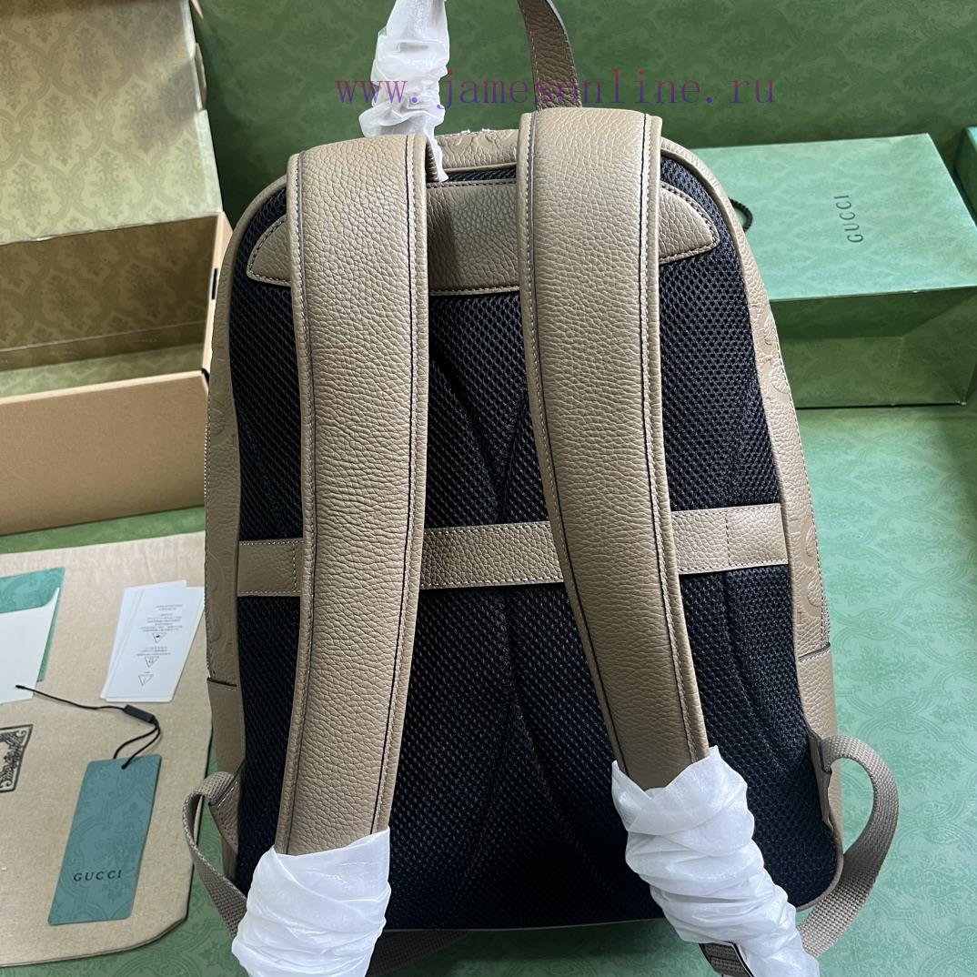 Gucci The large Super Double G backpack gray Super Double G design continues its charm in th ur9zn7cc - Image 3