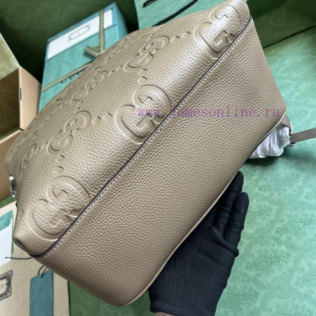Gucci The large Super Double G backpack gray Super Double G design continues its charm in th ur9zn7cc - Image 4