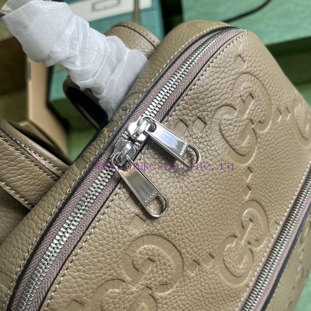 Gucci The large Super Double G backpack gray Super Double G design continues its charm in th ur9zn7cc - Image 8