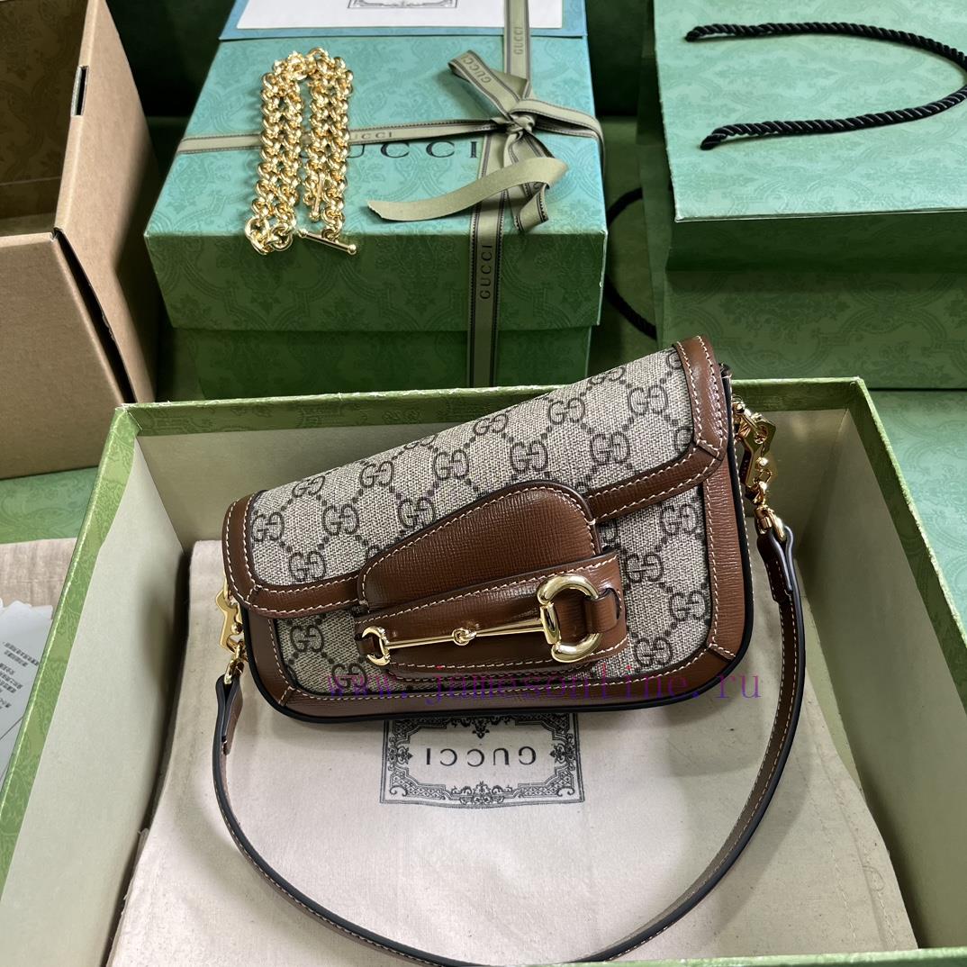 Gucci The Gucci Horsebit 1955 series mini shoulder bag brand has revitalized its collection dqkv8q6c