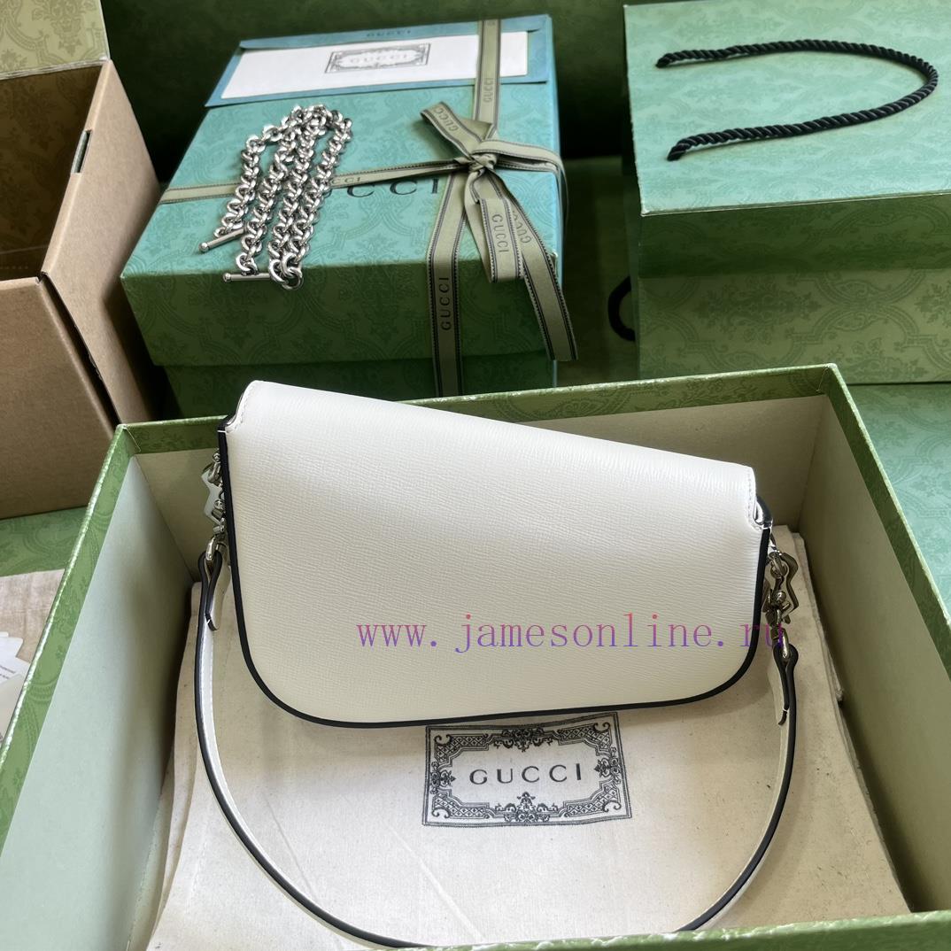Gucci The Gucci Horsebit 1955 series mini shoulder bag brand has revitalized its collection ni15nm3s - Image 3