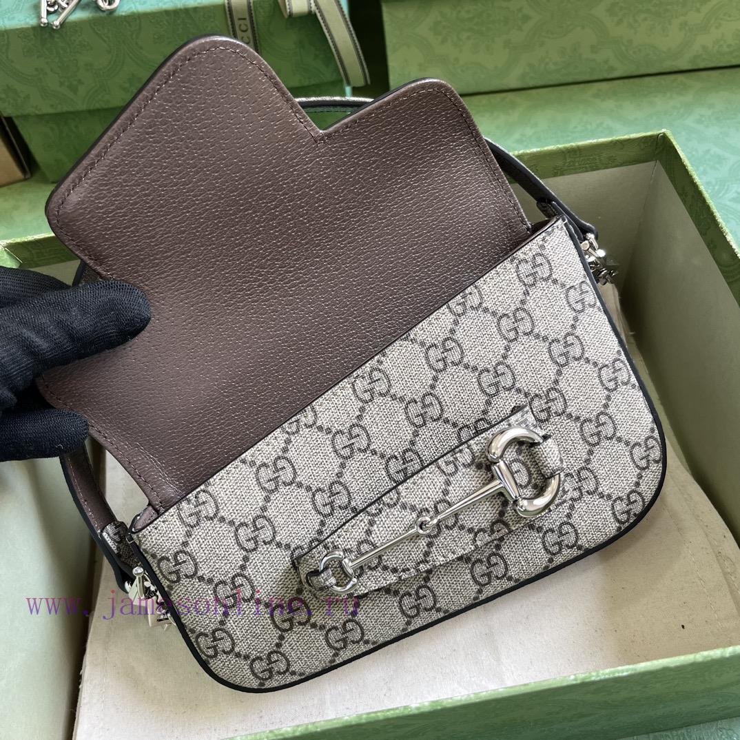 Gucci The Gucci Horsebit 1955 series mini shoulder bag brand has revitalized its collection ua750767 - Image 8