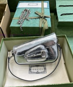 Gucci The Gucci Horsebit 1955 series mini shoulder bag brand is revitalizing its collection mnlfis79