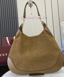 Gucci New Gucci Body Double Lock Medium Shoulder Backpack with Original Green Gift Bag SetPr utzxga43