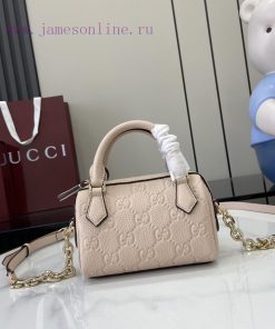 Gucci New GG Emblem Series Ultra Mini HandbagThe GG Emblem series reinterprets classic patte fi8qty19
