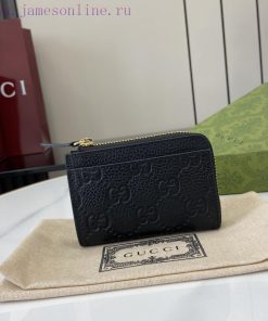 Gucci New GG Emblem Series Super Soft Lick Embossed/Full Pickup BagModel 815936Size 13 lengt u0x4q8t6