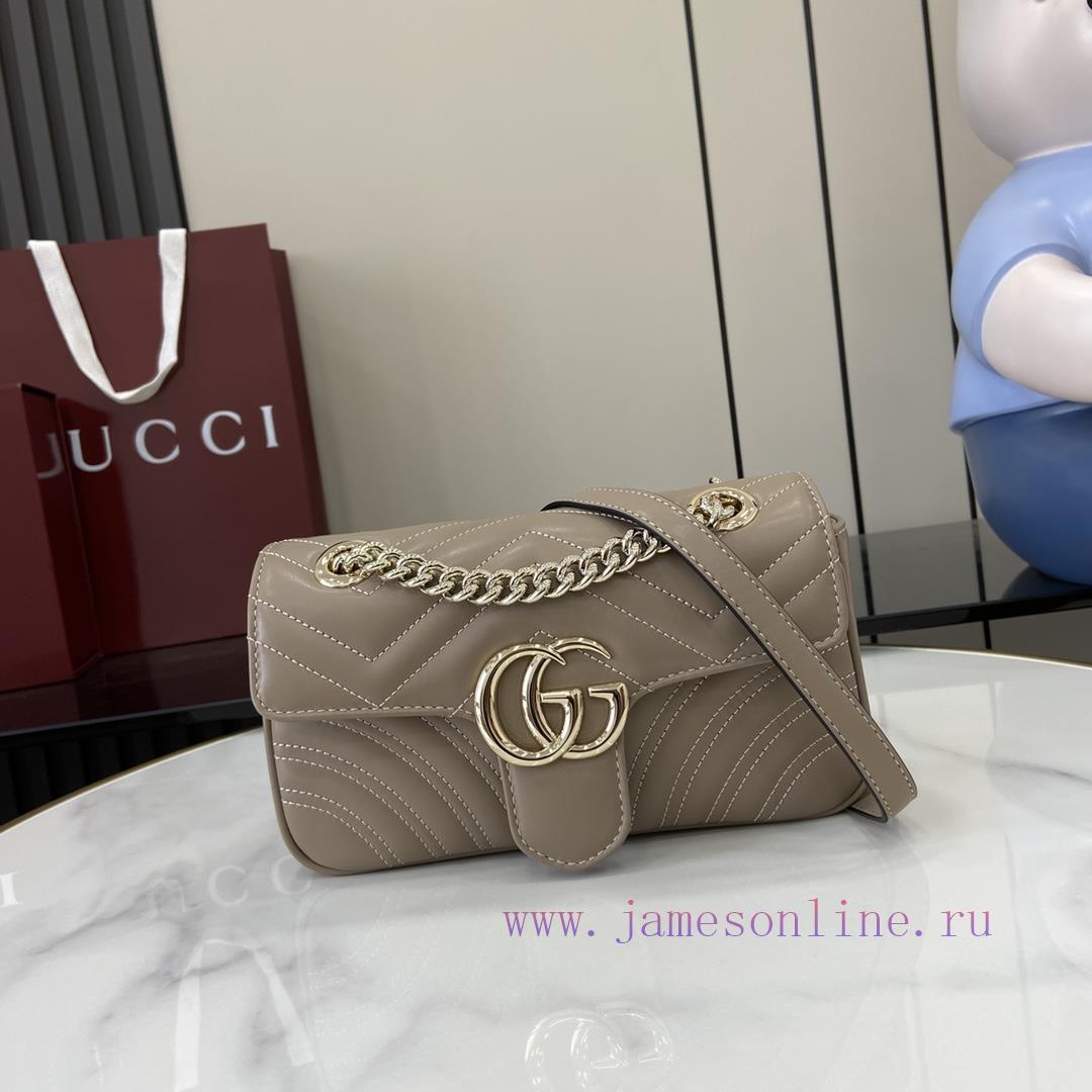 Gucci New GG Marmont Series Quilted Mini Handbag. This GG Marmont series mini handbag featur g1mrhwuc