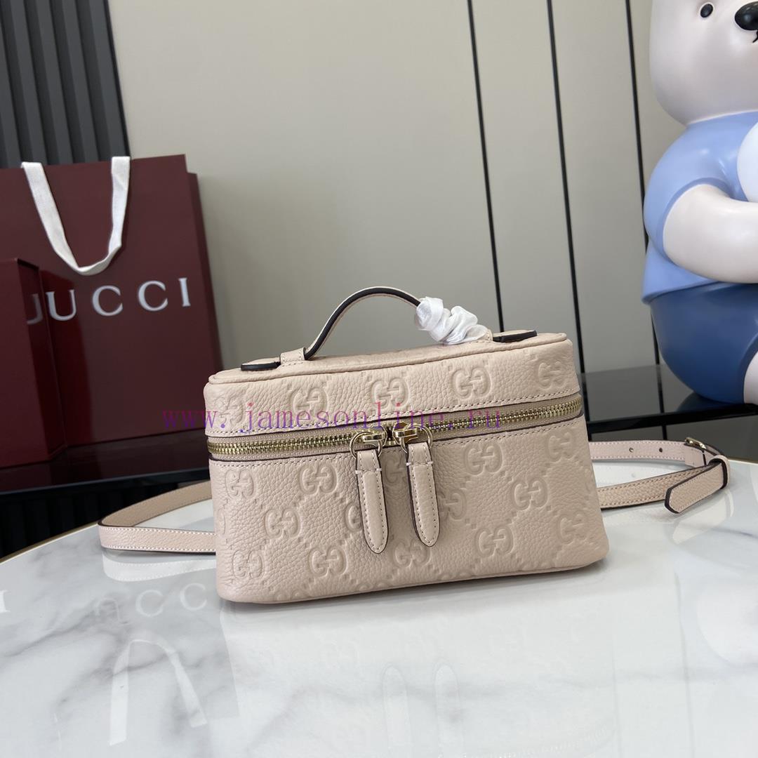 Gucci New GG Emblem Series Ultra Mini HandbagThe GG Emblem series reinterprets classic patte t5ed61o2 - Image 2