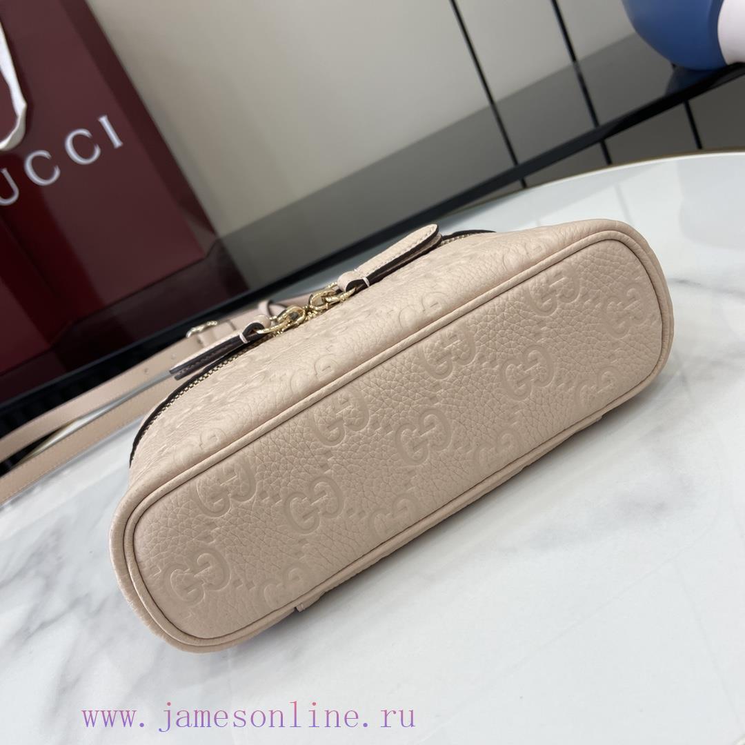 Gucci New GG Emblem Series Ultra Mini HandbagThe GG Emblem series reinterprets classic patte t5ed61o2 - Image 5