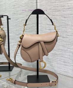 Complete Packaging In StockDousha Pink Small With Shoulder Strap 𝗖𝗗𝗦𝗮𝗱𝗹𝗲 Classic Saddle Bag ️ T m2iziwsf
